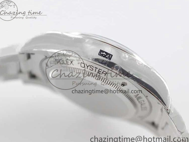 1:1 Milgauss ICE TWF Best SH3131 Blue Bracelet on 116400 SS GV 904L Dial Edition 0211